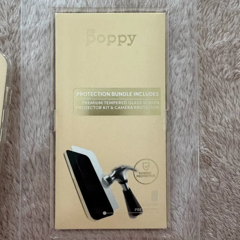 NWOB XO Poppy iphone Case 14 Pro Max 2-in-1 - Case/Screen